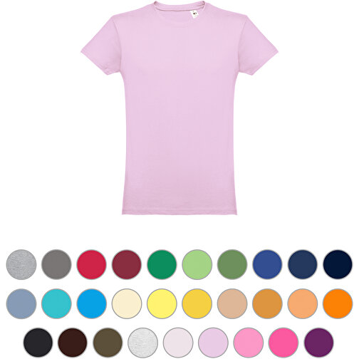 THC LUANDA. Herren-T-Shirt Aus Baumwolle Im Schlauchformat , korallenorange, 100% Baumwolle, XXL, 79,00cm x 1,00cm x 62,00cm (Länge x Höhe x Breite), Bild 4