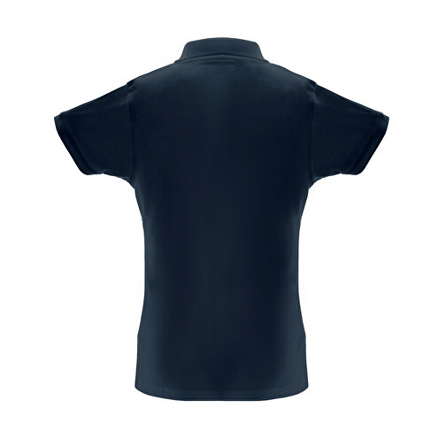 THC BERLIN WOMEN. Damen Poloshirt , dunkelblau, Baumwolle und Polyester, M, 46,00cm x 1,00cm x 64,00cm (Länge x Höhe x Breite), Bild 2