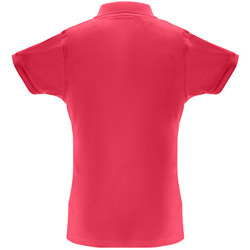 THC BERLIN WOMEN. Damen Poloshirt , rot, Baumwolle und Polyester, XXL, 55,00cm x 1,00cm x 70,00cm (Länge x Höhe x Breite), Bild 2