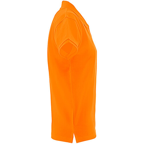 THC MONACO WOMEN. Damen Poloshirt , orange, Baumwolle, S, 62,00cm x 1,00cm x 43,00cm (Länge x Höhe x Breite), Bild 3