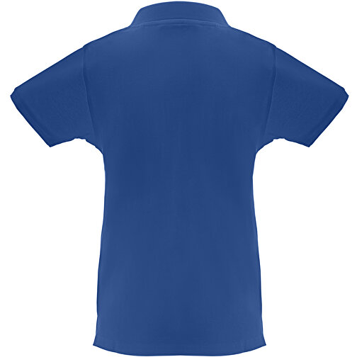 THC MONACO WOMEN. Damen Poloshirt , königsblau, Baumwolle, XXL, 70,00cm x 1,00cm x 55,00cm (Länge x Höhe x Breite), Bild 2