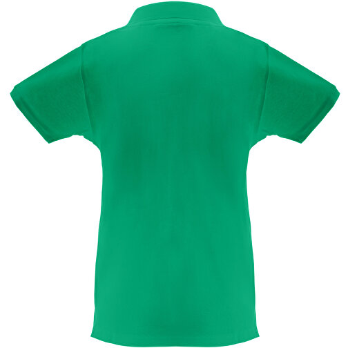 THC MONACO WOMEN. Damen Poloshirt , grün, Baumwolle, XL, 68,00cm x 1,00cm x 52,00cm (Länge x Höhe x Breite), Bild 2