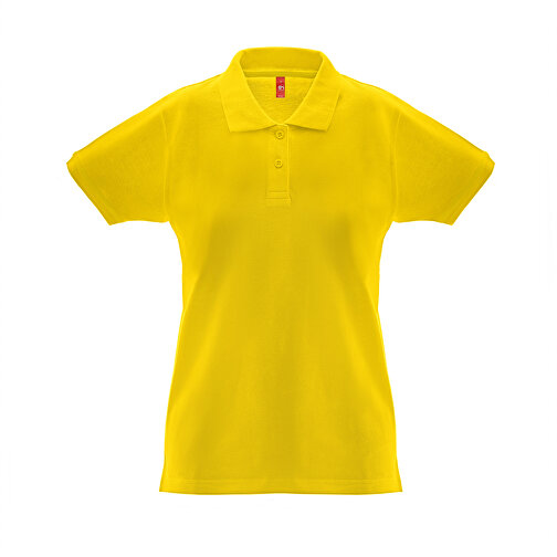THC MONACO WOMEN. Damen Poloshirt , gelb, Baumwolle, XXL, 70,00cm x 1,00cm x 55,00cm (Länge x Höhe x Breite), Bild 1