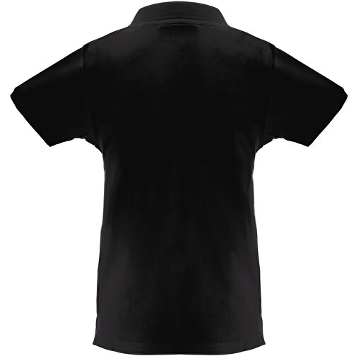THC MONACO WOMEN. Damen Poloshirt , schwarz, Baumwolle, XL, 68,00cm x 1,00cm x 52,00cm (Länge x Höhe x Breite), Bild 2