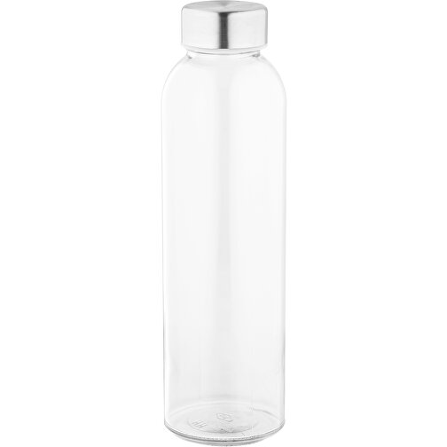 SOLER. Glasflasche Und Edelstahlverschluss 500 Ml , transparent, Glas. Edelstahl, 1,00cm (Höhe), Bild 1