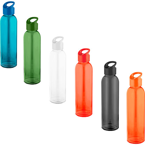 PORTIS GLASS. Glasflasche Mit PP-Verschluss 500 Ml , orange, Glas. PP, 1,00cm (Höhe), Bild 2