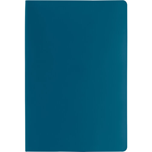 QUEIROS. A5 Notizblock Mit Wasserfester Hülle , blau, Steinpapier, 1,00cm (Höhe), Bild 2