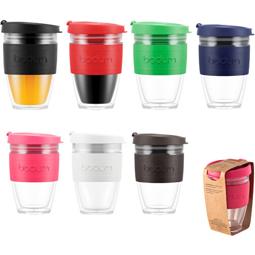 JOYCUP DOUBLE 250. Reisebecher 250ml , rosa, Kunststoff, , Bild 6