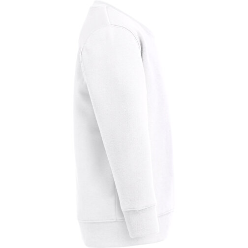 THC DELTA KIDS WH. Sweatshirt Für Kinder , weiß, Baumwolle. Recycelter Polyester, 6, 50,00cm x 1,00cm x 38,00cm (Länge x Höhe x Breite), Bild 3