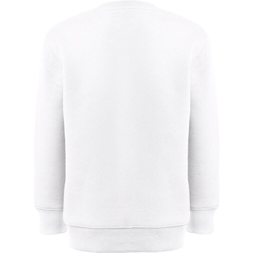 THC DELTA KIDS WH. Sweatshirt Für Kinder , weiß, Baumwolle. Recycelter Polyester, 12, 61,00cm x 1,00cm x 46,00cm (Länge x Höhe x Breite), Bild 2