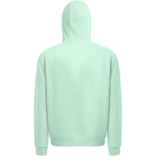 THC KARACHI. Sweatshirt Aus Recycelter Baumwolle Und Polyester , türkisgrün, Baumwolle. Recycelter Polyester, XL, 72,00cm x 61,00cm (Länge x Breite), Bild 5