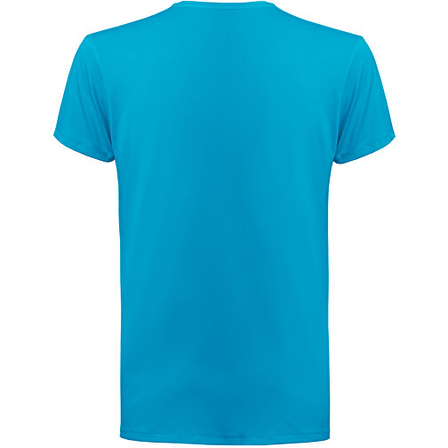 THC TUBE. T-Shirt Aus 100% Baumwolle , wasserblau, Polyester. Elastan, S, 70,50cm x 1,00cm x 51,50cm (Länge x Höhe x Breite), Bild 2