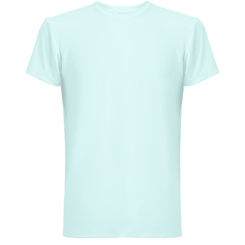 THC TUBE. T-Shirt Aus 100% Baumwolle , hellblau, Polyester. Elastan, M, 73,00cm x 1,00cm x 54,50cm (Länge x Höhe x Breite), Bild 1