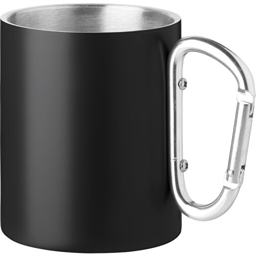 Trumba , schwarz, Edelstahl, 11,00cm x 8,90cm (Länge x Breite), Bild 1