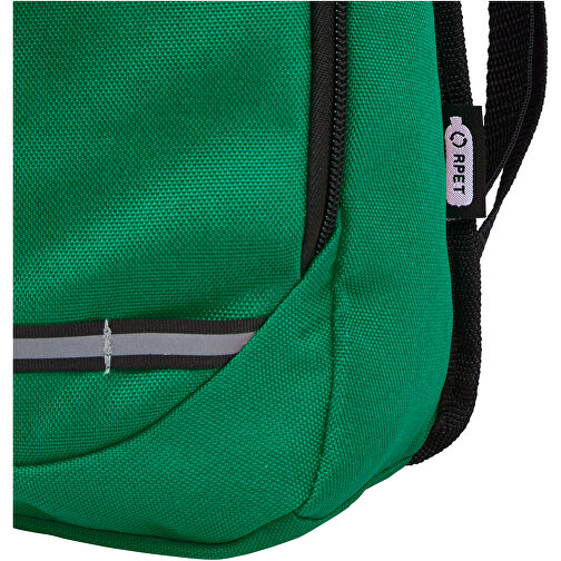 Trails GRS RPET Outdoor Rucksack 6,5 L , grün, GRS zertifiziertes recyceltes Polyester, 22,00cm x 36,00cm x 8,50cm (Länge x Höhe x Breite), Bild 8