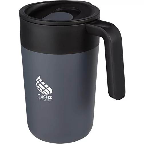 Tasse Nordia de 400 ml recyclée à double paroi, Image 2