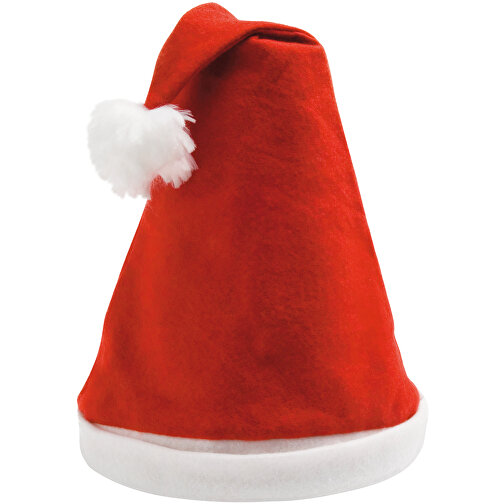 ISAAC. Weihnachtsmütze , rot, Polyester, 23,00cm (Höhe), Bild 2