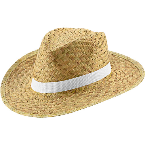 JEAN POLI. Sombrero de paja natural, Imagen 1