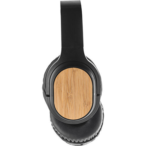 GOULD. Kabellose Kopfhörer Aus Bambus Und ABS Mit BT 5´0-Übertragung , schwarz, Bambus. ABS, 1,00cm (Höhe), Bild 2
