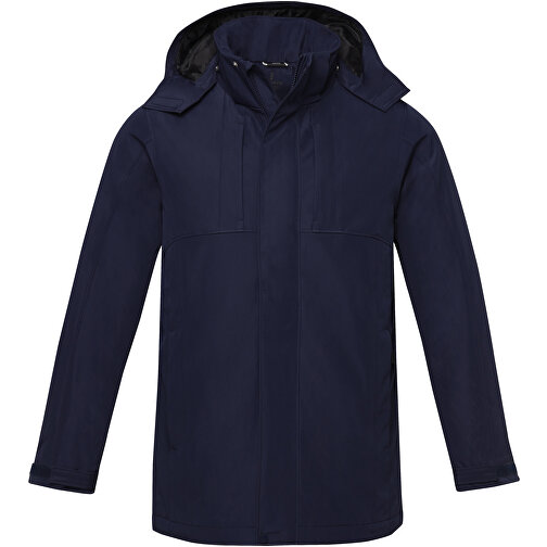 Hardy Isolierter Parka Für Männer , navy, 100% Polyester, 240T Polyester Rohseide 100% Polyester, 205 g/m2, Lining, 210T taffeta  Polyester, 60 g/m2, M, , Bild 3