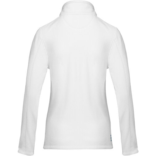 Amber GRS Recycelte Fleecejacke Für Damen , weiß, Microfleece 100% GRS zertifiziertes recyceltes Polyester, 174 g/m2, L, , Bild 4