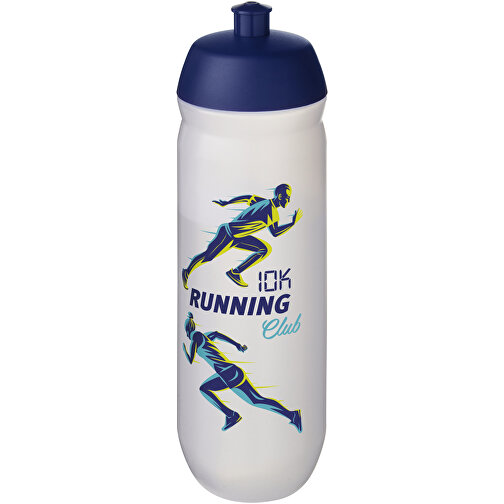 HydroFlex™ 750 Ml Squeezy Sportflasche , blau / transparent weiß, MDPE Kunststoff, PP Kunststoff, 23,00cm (Höhe), Bild 2