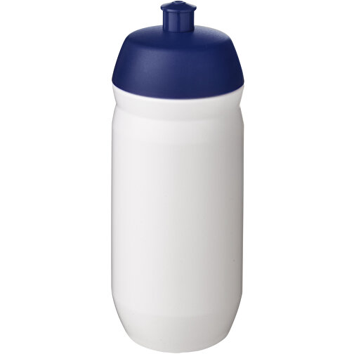 HydroFlex™ 500 Ml Squeezy Sportflasche , blau / weiß, MDPE Kunststoff, PP Kunststoff, 18,30cm (Höhe), Bild 1