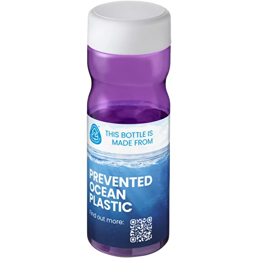 Bouteille H2O Active® Eco Base 650ml avec couvercle vissé, Image 2