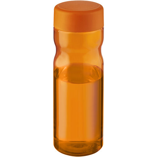 H2O Active® Eco Base 650 Ml Sportflasche Mit Drehdeckel , orange, PCR Kunststoff, PP Kunststoff, 20,60cm (Höhe), Bild 1