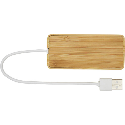 Tapas USB-hubb av bambu, Bild 4