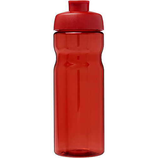 H2O Active® Eco Base 650 Ml Sportflasche Mit Klappdeckel , rot, PCR Kunststoff, PP Kunststoff, 22,10cm (Höhe), Bild 3