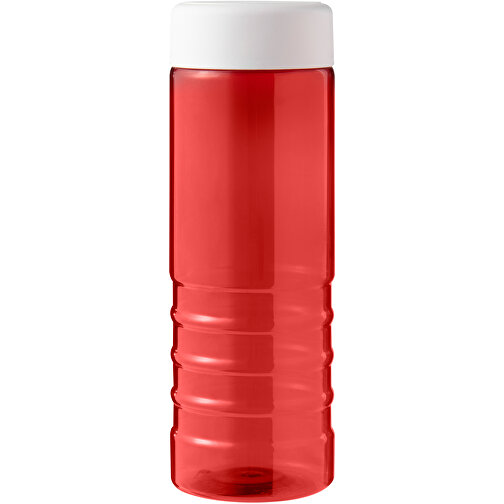 H2O Active® Eco Treble 750 Ml Sportflasche Mit Drehdeckel , rot / weiss, PCR Kunststoff, PP Kunststoff, 21,60cm (Höhe), Bild 4