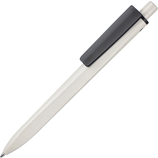 Kugelschreiber RIDGE GRAU RECYCLED , Ritter-Pen, grau recycled/topas grau recycled, ABS-Kunststoff, 141,00cm (Länge), Bild 2