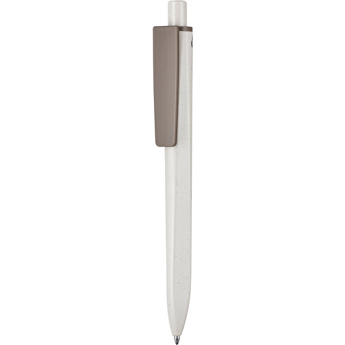 Kugelschreiber RIDGE GRAU RECYCLED , Ritter-Pen, grau recycled/sienna recycled, ABS-Kunststoff, 141,00cm (Länge), Bild 1