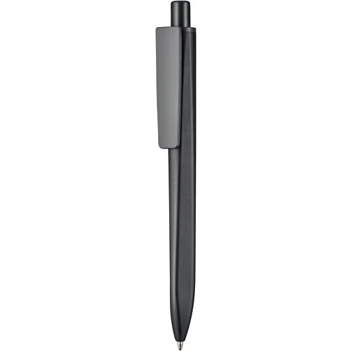 Kugelschreiber RIDGE , Ritter-Pen, schwarz, ABS-Kunststoff, 141,00cm (Länge), Bild 1