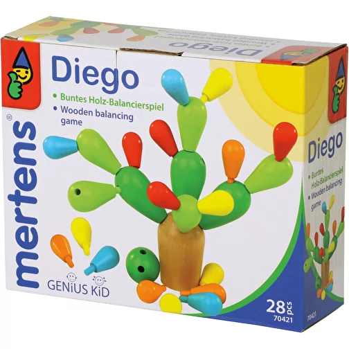 Gioco di equilibrio Cactus colorato, Immagine 5