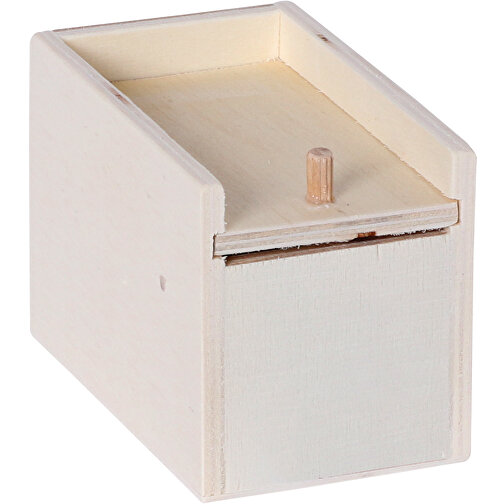 Grusel-Spinne In Holzbox , , 9,00cm x 6,50cm x 6,00cm (Länge x Höhe x Breite), Bild 1