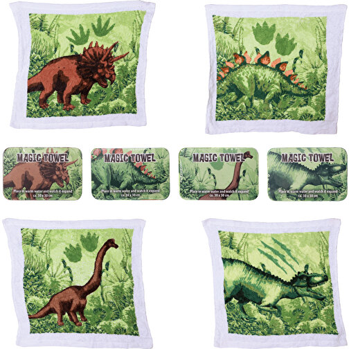 Asciugamano magico Dinosauro, assortito, Immagine 9
