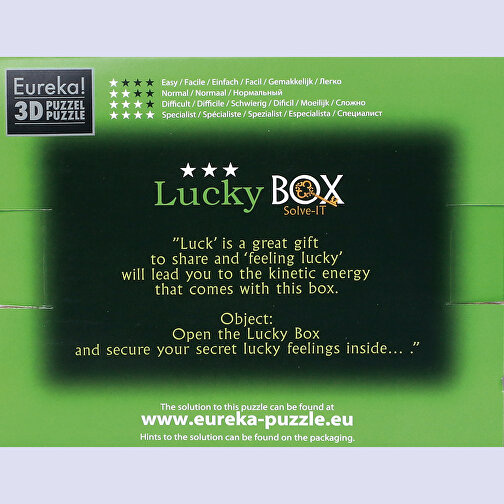 Trickkiste Lucky! Secret Escape Box*** , , 9,00cm x 9,00cm x 9,00cm (Länge x Höhe x Breite), Bild 3