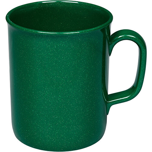 Theo Becher - Recycelt , Green&Good, grün, recycelter Kunststoff, 7,50cm (Höhe), Bild 1