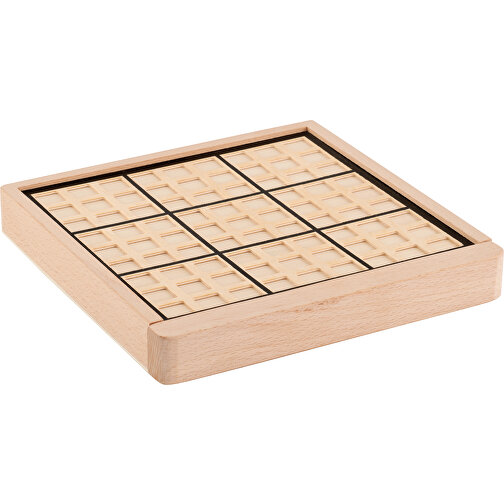Sudoku , holzfarben, Holz, 22,50cm x 3,10cm x 23,50cm (Länge x Höhe x Breite), Bild 2