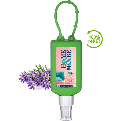 Lavendel Spray, 50 ml Bumper green, Body Label (R-PET), Bild 2