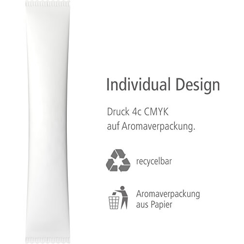 TeaStick - Kräuter Salbei-Thymian - Individ. Design , Folie, kompostierbar + Papier, 2,70cm x 1,50cm x 15,80cm (Länge x Höhe x Breite), Bild 5