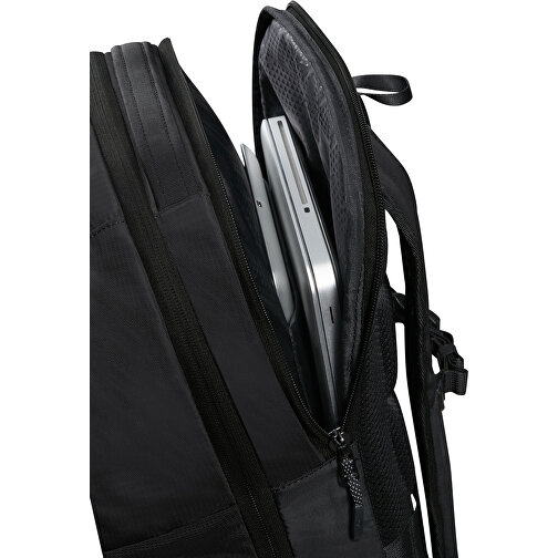 Samsonite - Dye-namic - Backpack / Rucksack M 15.6' , Samsonite, black, RPET, 45,00cm x 18,00cm x 28,00cm (Länge x Höhe x Breite), Bild 5