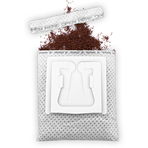 CoffeeFlyer - Gourmet - Schwarz , schwarz, Papier, 13,50cm x 1,00cm x 11,00cm (Länge x Höhe x Breite), Bild 8