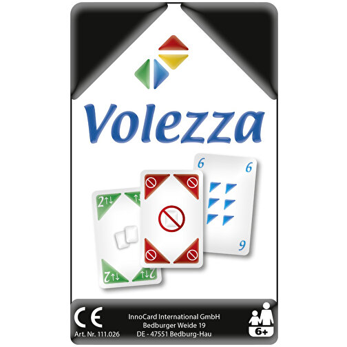 Volezza , 300 g/m² Spielkartenkarton, 9,20cm x 5,90cm (Länge x Breite), Bild 1