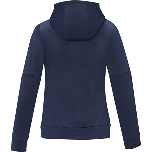 Sayan Kapuzenpullover Mit Halbem Reißverschluss Für Damen , navy, Strick 85% Polyester, 15% Sorona®, 350 g/m2, Contrast fabric, 280T ripstop  100% Nylon, 72 g/m2, L, , Bild 4