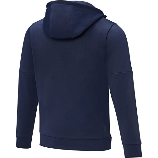 Sayan Kapuzenpullover Mit Halbem Reißverschluss Für Herren , navy, Strick 85% Polyester, 15% Sorona®, 350 g/m2, Contrast fabric, 280T ripstop  100% Nylon, 72 g/m2, L, , Bild 4