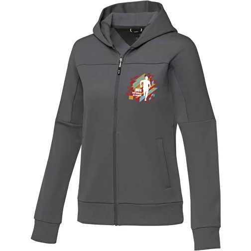 Veste Nubia en tricot performance à fermeture zippée intégrale pour femme, Image 2