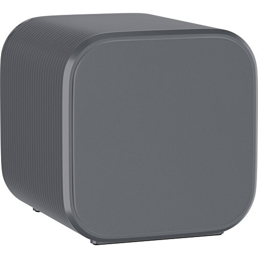 Bluetooth-Lautsprecher Double-Sound , dunkelgrau, ABS Kunststoff, 6,00cm x 6,00cm x 6,00cm (Länge x Höhe x Breite), Bild 1